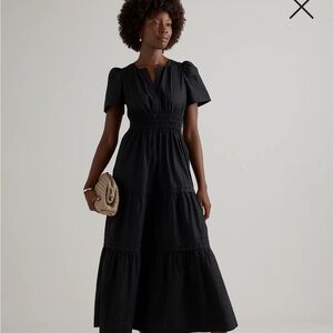 Quince 100% silk maxi dress